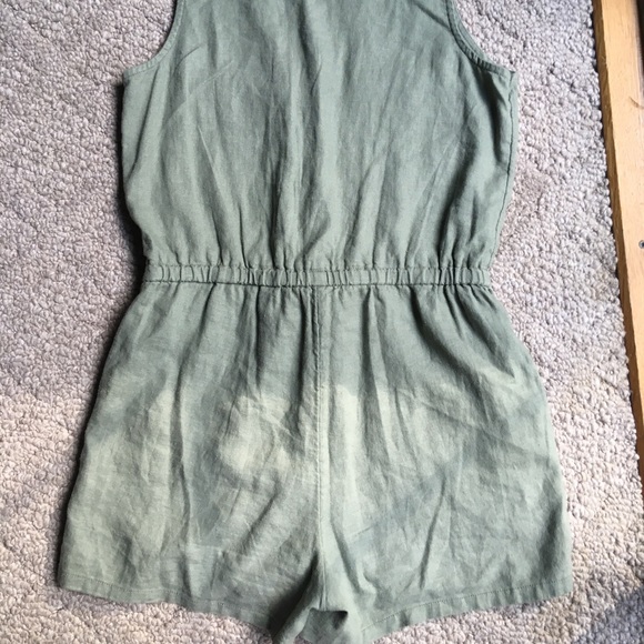 Old-Navy Amy Green Romper - Picture 2 of 5